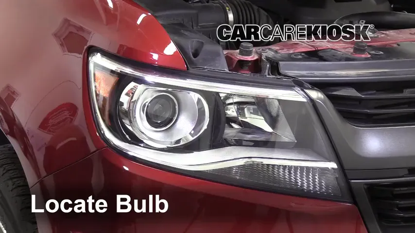 2019 Chevrolet Colorado Z71 2.8L 4 Cyl. Turbo Diesel Crew Cab Pickup Luces Luz de carretera (reemplazar foco) 